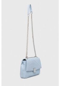 Hugo - HUGO torebka kolor niebieski. Kolor: niebieski #3