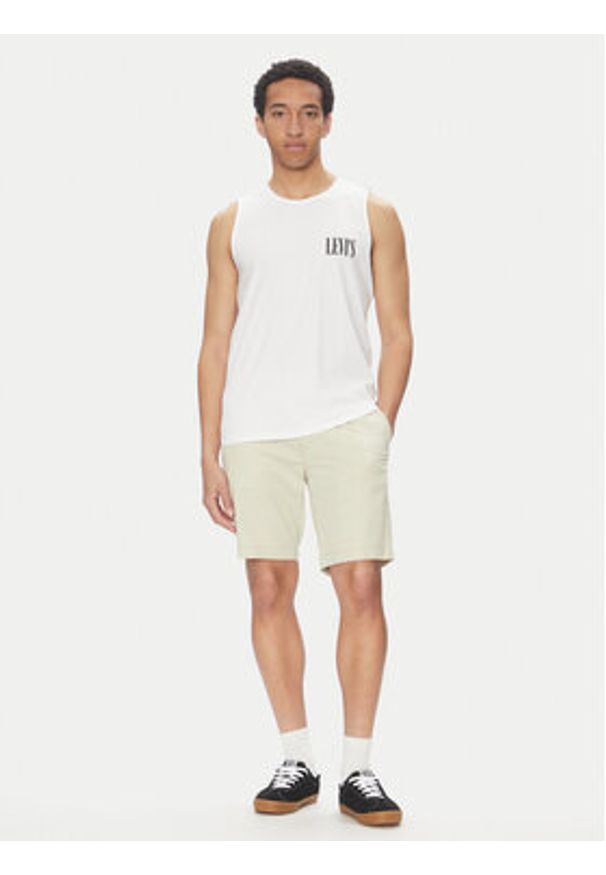 Levi's® Szorty materiałowe XX 17202-0081 Khaki Regular Fit. Kolor: brązowy. Materiał: bawełna