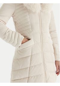 Guess Kurtka zimowa W4BL61 WGLZ0 Beżowy Slim Fit. Kolor: beżowy. Materiał: syntetyk. Sezon: zima #5
