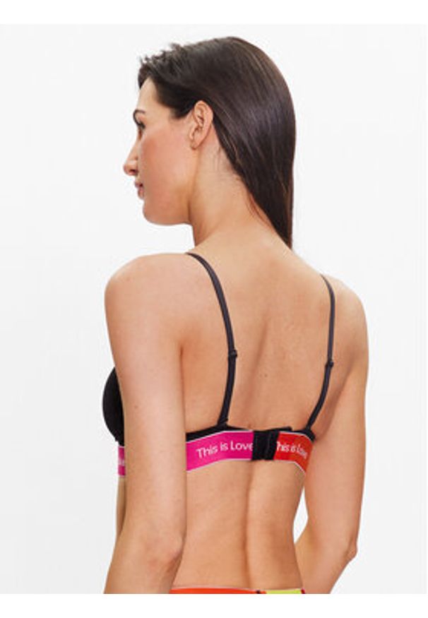 Calvin Klein Underwear Biustonosz braletka 000QF7254E Czarny. Kolor: czarny. Materiał: bawełna