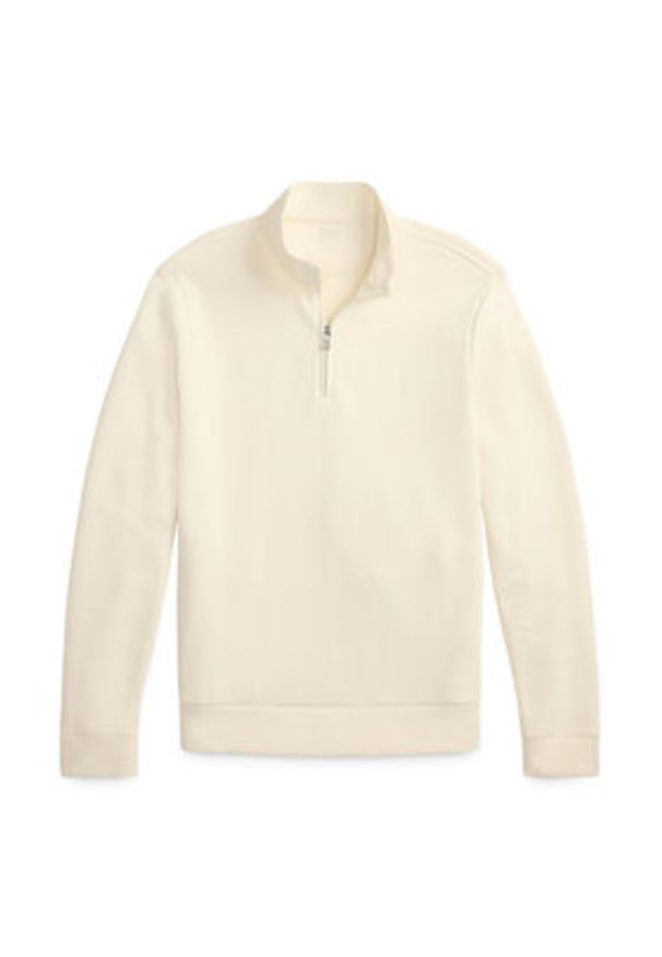 Polo Ralph Lauren Sweter 710P04056003 Écru Regular Fit. Typ kołnierza: polo. Kolor: kremowy. Materiał: bawełna