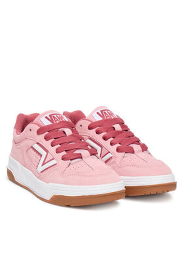Vans Sneakersy Upland VN000D70ZRY1 Różowy. Kolor: różowy. Materiał: zamsz, skóra