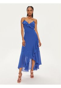 Morgan Sukienka letnia 241-RDOLY Niebieski Regular Fit. Kolor: niebieski. Materiał: syntetyk. Sezon: lato #1