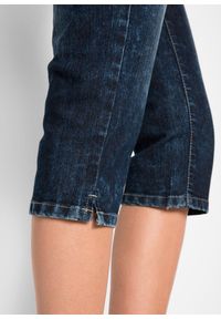 bonprix - Dżinsy straight, średni stan, ze stretchem. Kolor: niebieski #2