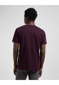Lee - MESKA KOSZULKA LEE SS PATCH LOGO TEE DEEP WINE 112370738 #2