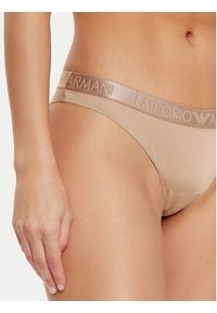 Emporio Armani Underwear Komplet 2 par fig brazylijskich 163337 4F235 16355 Beżowy. Kolor: beżowy. Materiał: syntetyk