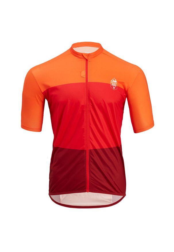 Jersey Silvini Turano. Kolor: czerwony, wielokolorowy, brązowy. Materiał: jersey. Sport: kolarstwo