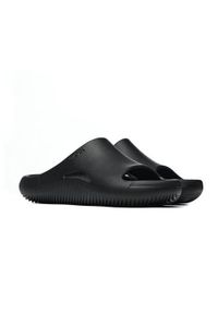 Klapki męskie Crocs Mellow Slide. Okazja: do domu. Kolor: czarny. Materiał: guma, materiał, syntetyk