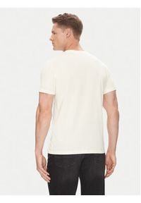 Mustang T-Shirt Austin 1016483 Beżowy Regular Fit. Kolor: beżowy. Materiał: bawełna #7