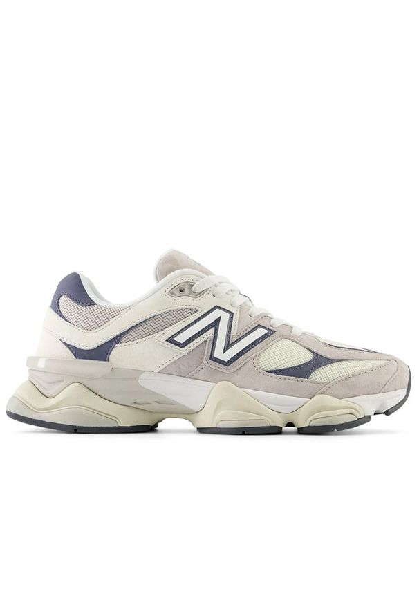 Buty New Balance U9060EEB - beżowe. Okazja: na co dzień. Kolor: beżowy. Materiał: guma, materiał, skóra, syntetyk. Szerokość cholewki: normalna