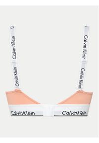 Calvin Klein Underwear Biustonosz bezfiszbinowy 000QF7059E Koralowy. Kolor: pomarańczowy. Materiał: bawełna #4