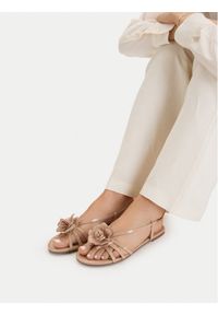 DeeZee Sandały CEO-CD25-293-1 Beżowy. Kolor: beżowy. Materiał: skóra #1