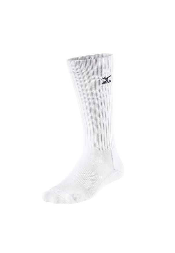 Mizuno - Skarpety Siatkarskie Unisex Dla Dorosłych. Kolor: biały. Sport: turystyka piesza