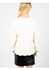 Pinko Sweter "Chianti" | 1G166W Y79B | Chianti | Kobieta | Biały. Okazja: na co dzień. Kolor: biały. Materiał: poliester, wiskoza, poliamid. Styl: casual #3