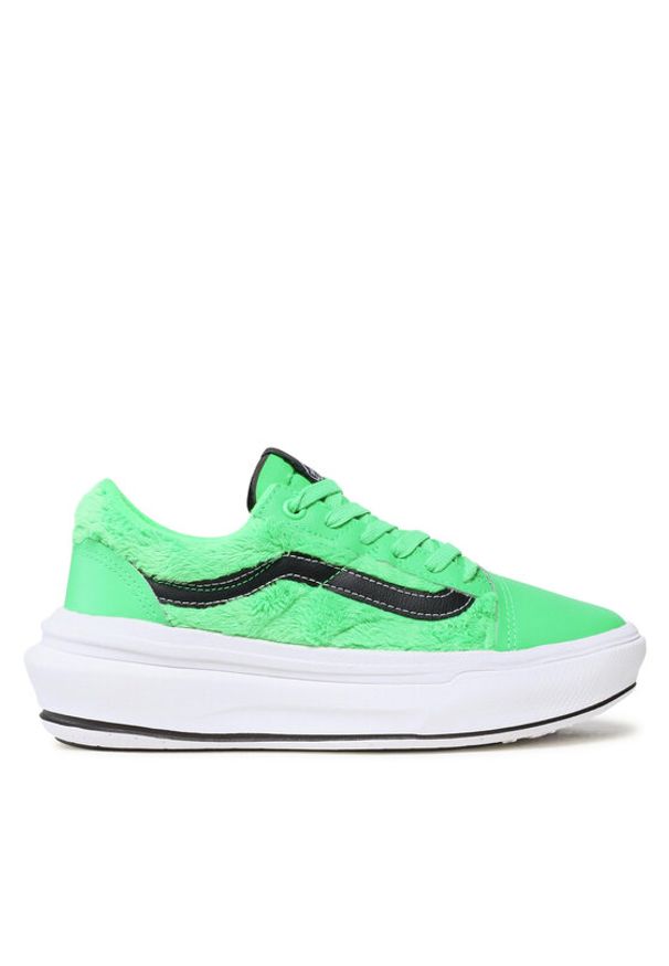 Vans Tenisówki Old Skool Overt VN0A7Q5EGRN1 Zielony. Kolor: zielony. Materiał: skóra