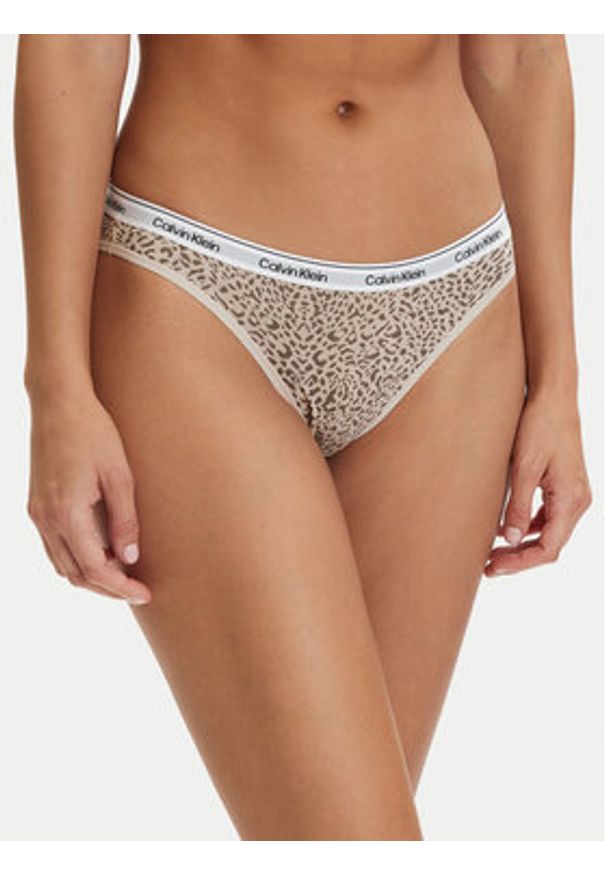 Calvin Klein Underwear Komplet fig LV00QD5207 Kolorowy. Materiał: bawełna. Wzór: kolorowy
