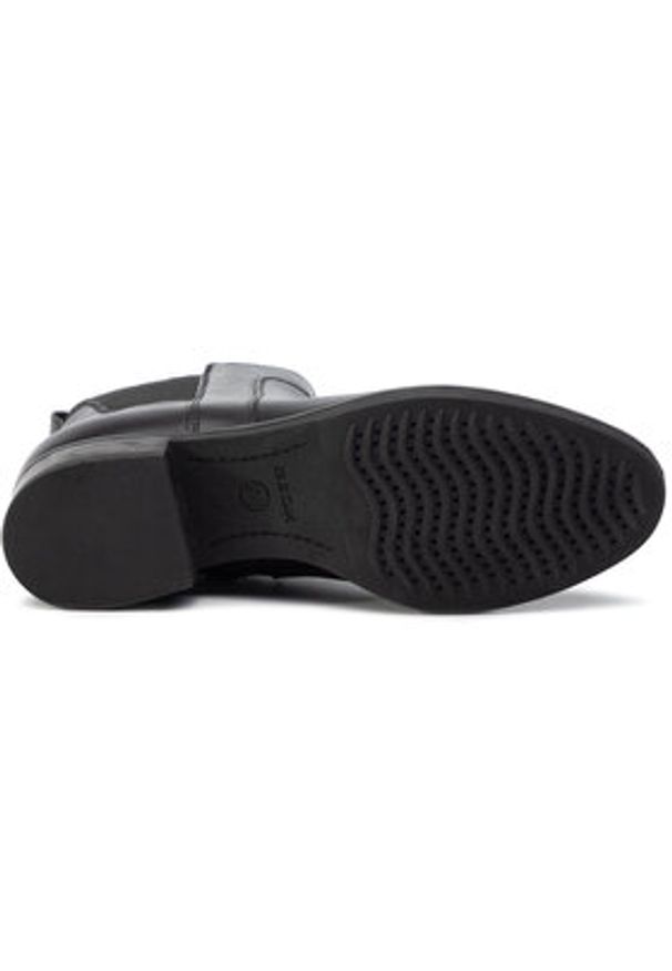Geox Botki D Felicity G D94G1G 00043 C9999 Czarny. Kolor: czarny. Materiał: skóra