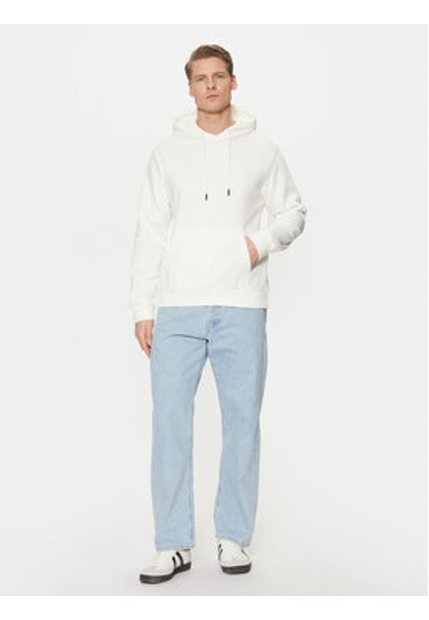 Jack & Jones - Jack&Jones Bluza Bradley 12249340 Écru Relaxed Fit. Materiał: syntetyk