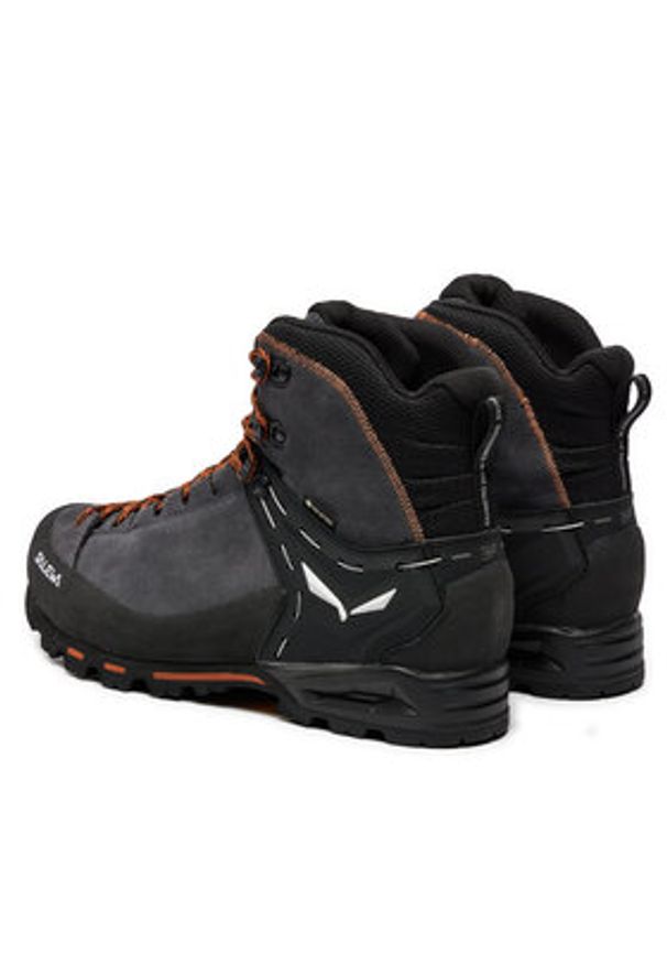 Salewa Trekkingi Mtn Trainer Classic Mid Gtx M 61426 Szary. Kolor: szary. Materiał: skóra, zamsz. Sport: turystyka piesza