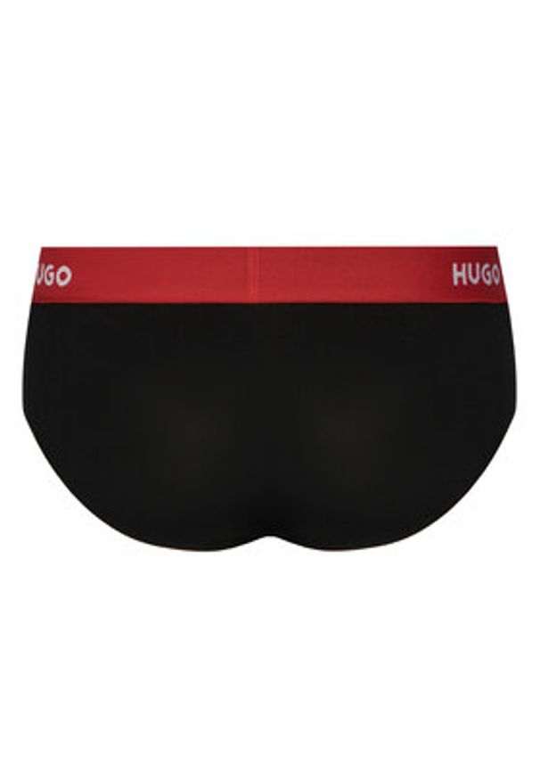 Hugo - HUGO Komplet slipów 50532570 Kolorowy. Materiał: bawełna. Wzór: kolorowy