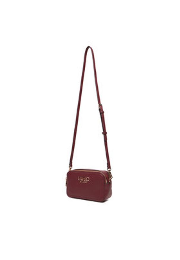 Liu Jo Torebka Ecs S camera Case AF5100 E0058 Bordowy. Kolor: czerwony. Materiał: skórzane