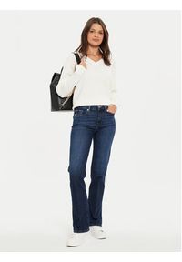 TOMMY HILFIGER - Tommy Hilfiger Jeansy WW0WW42490 Granatowy Bootcut Fit. Kolor: niebieski #5