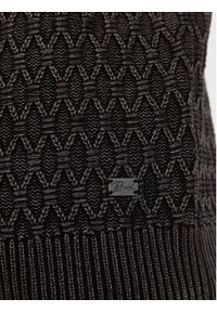 Petrol Industries Sweter M-3020-KWR235 Czarny Regular Fit. Kolor: czarny. Materiał: bawełna #2