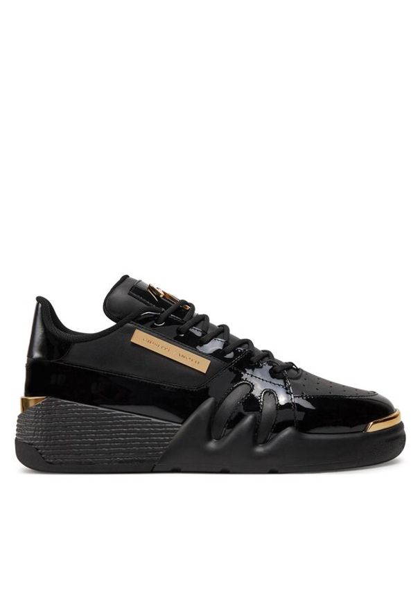 Giuseppe Zanotti Sneakersy RM40002 Czarny. Kolor: czarny. Materiał: skóra