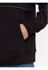 Tommy Jeans Bluza Luxe Athletic DM0DM17800 Czarny Relaxed Fit. Kolor: czarny. Materiał: bawełna