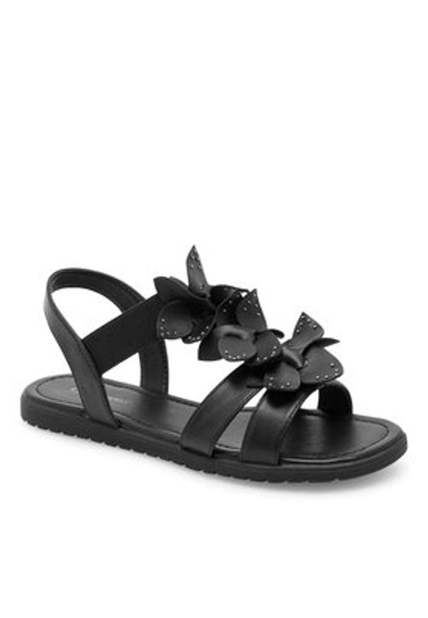 Clara Barson Sandały WS6262-03 Czarny. Kolor: czarny. Materiał: skóra