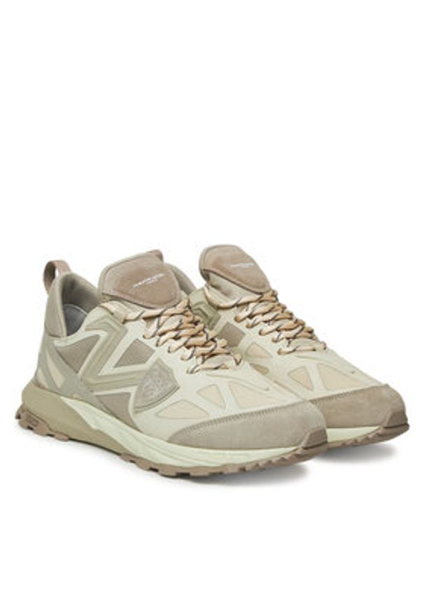 Philippe Model Sneakersy RXLU TP34 Beżowy. Kolor: beżowy. Materiał: skóra