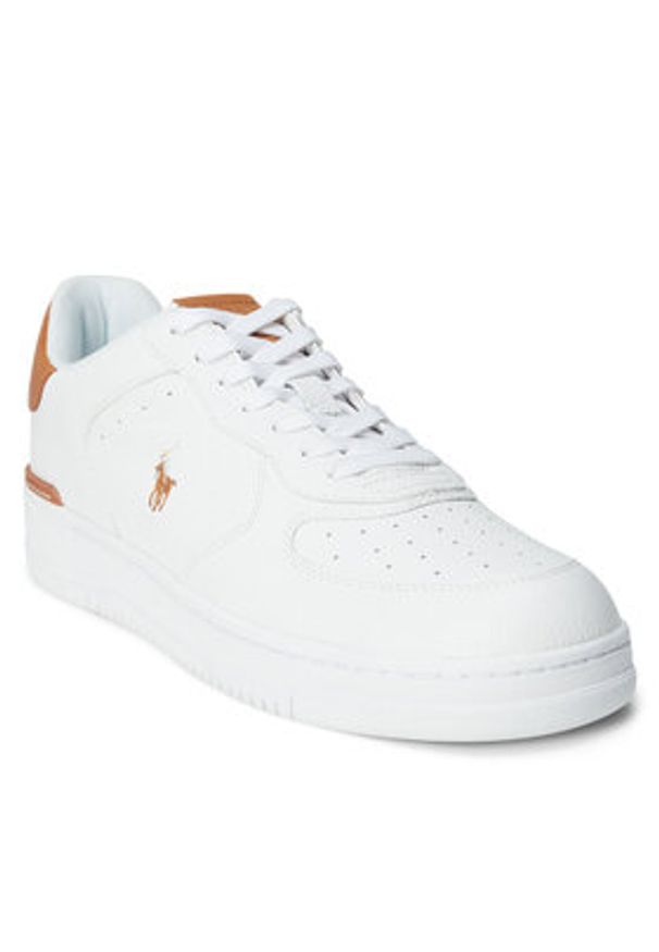 Polo Ralph Lauren Sneakersy Masters Court 809923071002 Biały. Kolor: biały. Materiał: skóra
