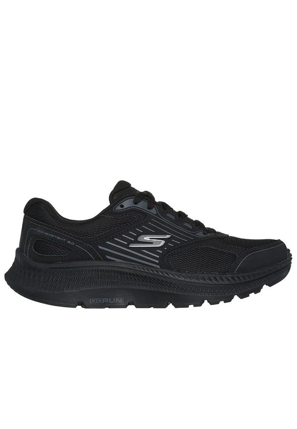 skechers - Buty damskie Skechers Go Run Consistent 2.0 Advantage 128606BBK - czarne. Okazja: na co dzień, na spacer. Zapięcie: sznurówki. Kolor: czarny. Materiał: guma, materiał, syntetyk. Szerokość cholewki: normalna. Wzór: aplikacja. Model: Skechers Sport. Sport: bieganie