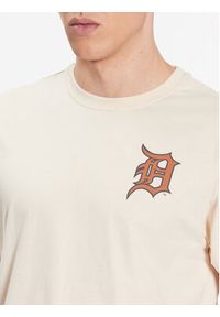 47 Brand T-Shirt Detroit Tigers Backer '47 Echo Tee Beżowy Regular Fit. Kolor: beżowy. Materiał: bawełna #5
