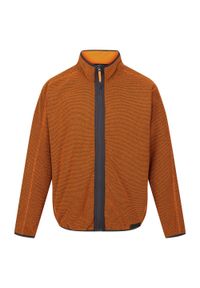 Kinwood Regatta męska turystyczna bluza z suwakiem. Kolor: pomarańczowy. Materiał: polar. Sport: turystyka piesza