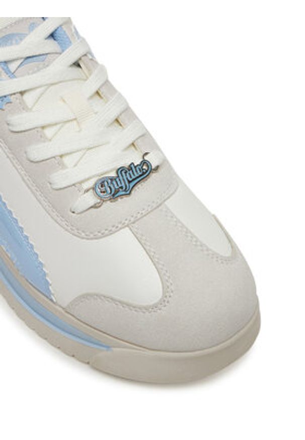 Buffalo Sneakersy Malibu 1636452 Écru. Materiał: skóra