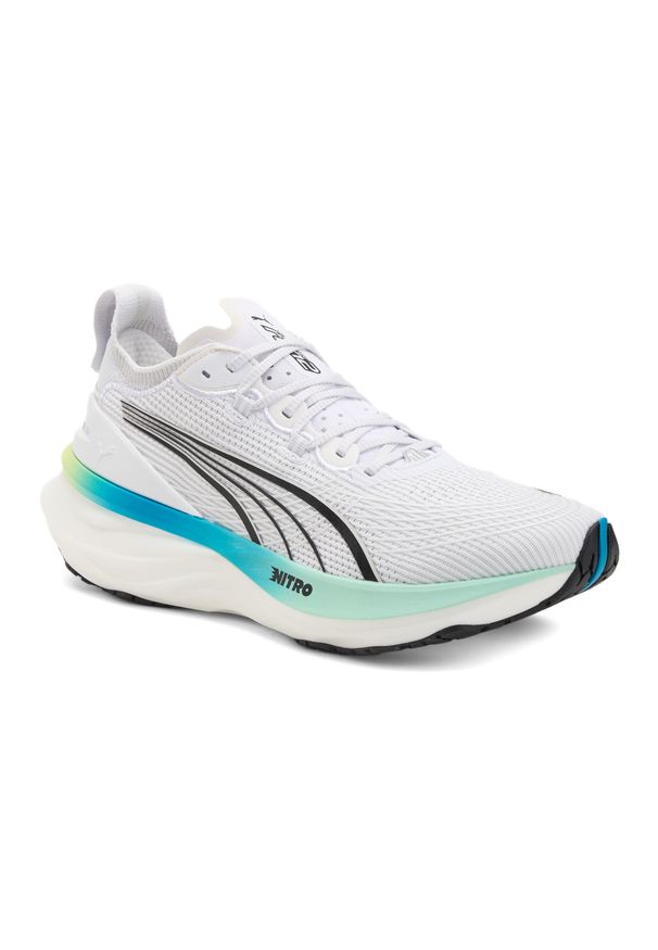 Puma - Buty do biegania męskie PUMA ForeverRun Nitro 2. Kolor: biały. Sport: bieganie