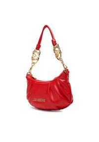 Love Moschino - LOVE MOSCHINO Torebka JC4076PP1NLF0500 Czerwony. Kolor: czerwony. Materiał: skórzane