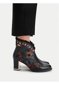 Laura Vita Botki Kacio 02 Czarny. Kolor: czarny. Materiał: skóra #7