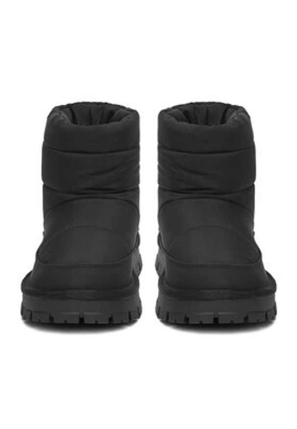 DeeZee Śniegowce DZ-AW07 Czarny. Kolor: czarny. Materiał: materiał