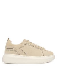 Liu Jo Sneakersy 7B6003 PX002 Beżowy. Kolor: beżowy. Materiał: skóra, zamsz #2