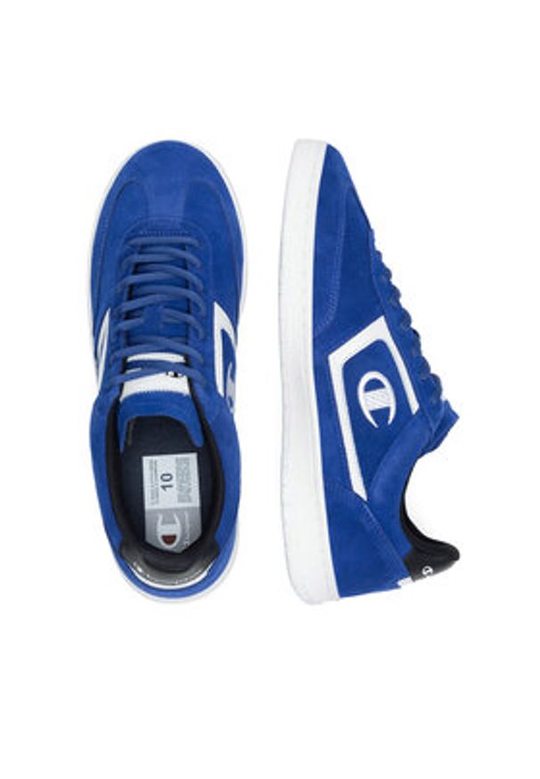 Champion Sneakersy CL78 S LOW S22279-BS036 Niebieski. Kolor: niebieski. Materiał: zamsz, skóra