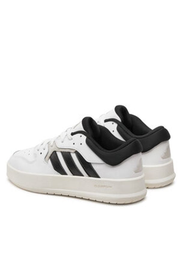 Adidas - adidas Sneakersy Court 24 IF1656 Biały. Kolor: biały. Materiał: skóra