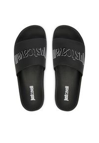 Just Cavalli Klapki 80RA3SZ1 ZSE50 Czarny. Kolor: czarny. Materiał: syntetyk #2