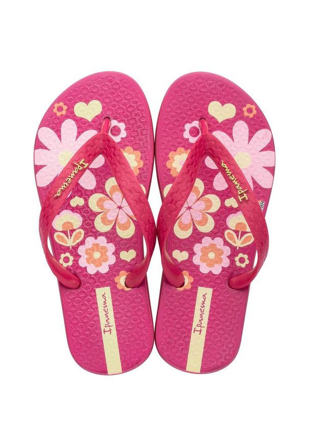 Japonki dla dzieci Ipanema Temas X. Kolor: różowy. Materiał: materiał, syntetyk