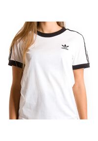 Adidas - ADIDAS 3-STRIPES TEE > ED7483. Materiał: bawełna. Długość rękawa: krótki rękaw. Długość: krótkie. Wzór: aplikacja #1