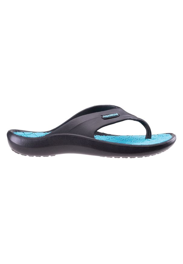 AquaWave - Japonki damskie Aquawave Alema WMNS - czarne, Rozmiar buta 38. Okazja: na co dzień, na plażę. Kolor: czarny. Sezon: lato. Styl: casual