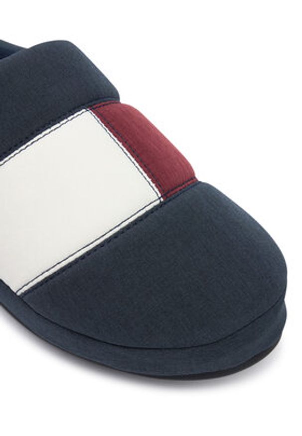 TOMMY HILFIGER - Tommy Hilfiger Kapcie Flag House FM0FM05613 Granatowy. Kolor: niebieski. Materiał: materiał