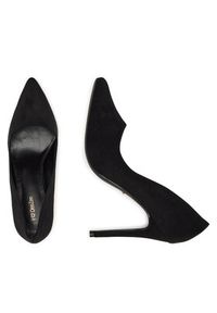 DeeZee Szpilki AJ-8Z188-4 Czarny. Kolor: czarny. Materiał: materiał. Obcas: na szpilce #5