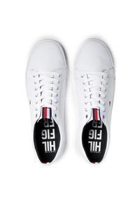 TOMMY HILFIGER - Tommy Hilfiger Sneakersy Iconic Long Lace Sneaker FM0FM01536 Biały. Kolor: biały. Materiał: materiał #8